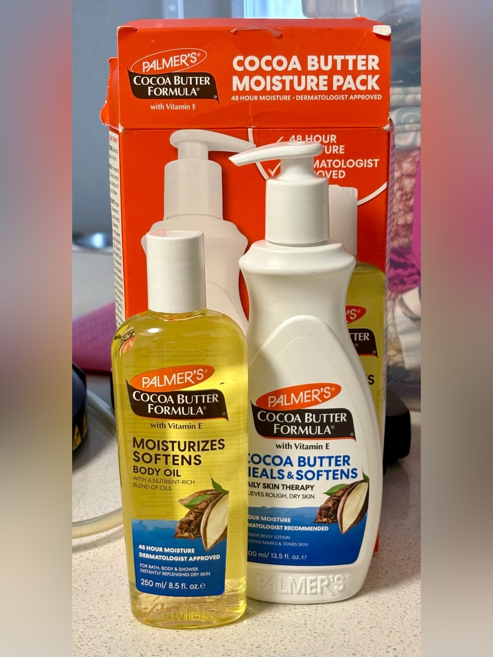 Balmers Cocoa Butter Lotion and Oil - Picture 2 of 2